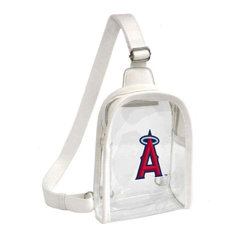 MLB Los Angeles Angels Clear Mini Sling Stadium Bag